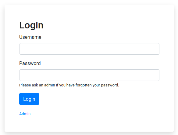 Login Form